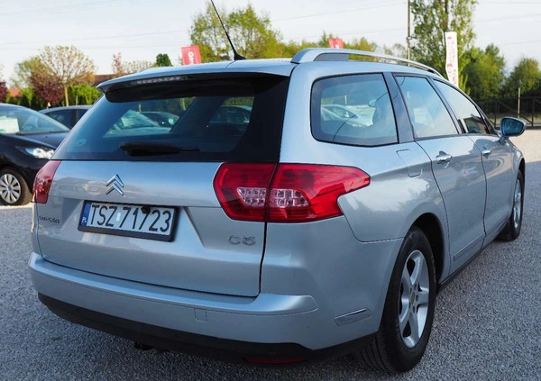 Citroen C5 cena 21900 przebieg: 165000, rok produkcji 2009 z Karlino małe 667